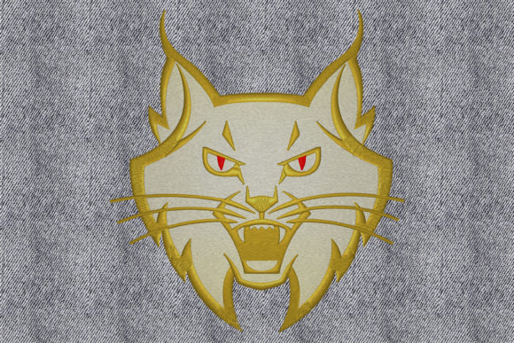 A Designer's Review: The Lynx Head Embroidery Design in Practice