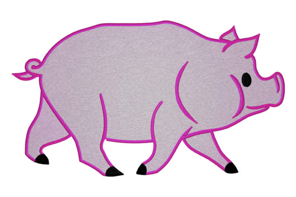 A Pig Embroidery Design: A Professional Review for Real Projects