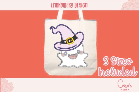 A Professional Review of the Ghost with Hat Applique Design
