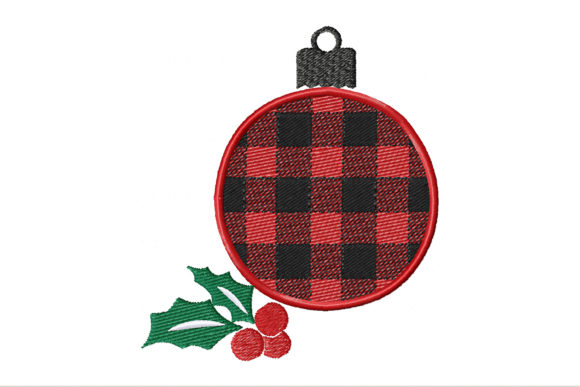 Christmas Holly and Christmas Ball Embroidery: A Designer's Review