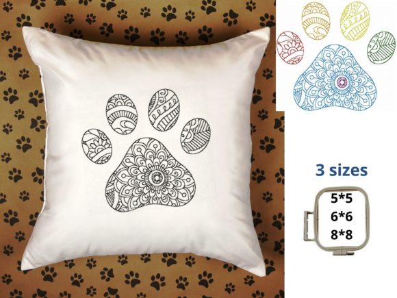 Dog Paw Print Mandala: A Seller's Product Review