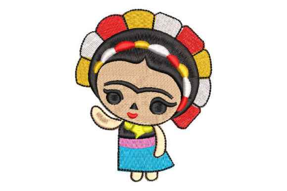 Doll with Flowers Embroidery Design: A Professional Review