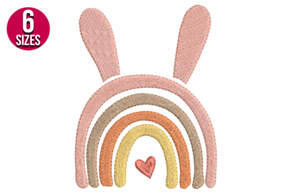 Easter Rainbow Embroidery Design: A Designer's Review