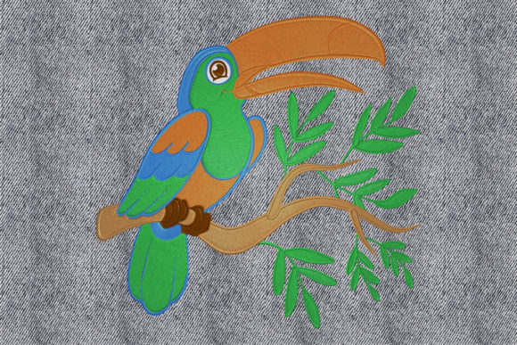 Exotic Bird Embroidery Design: A Seller's Creative & Commercial Review