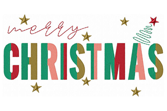 Merry Christmas with Tree and Stars: A Designer's Review