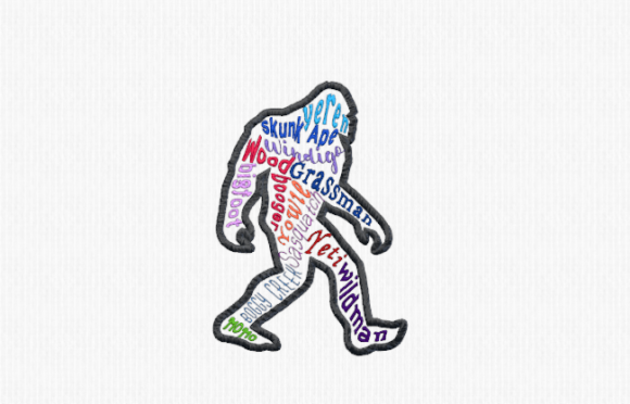 Names of Bigfoot: An Embroidery Designer's Review for Personalized Gifts