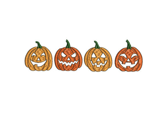 Scary Pumpkins: A Halloween Sweatshirt Embroidery Design Review