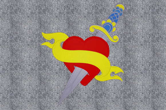 The Heart with Knife Embroidery Design: A Designer's Real-World Review